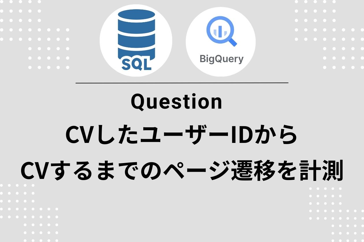 【GA4×BigQuery】最新CV当日までのユーザー行動を最大50PV横持ちで抜き出すSQL